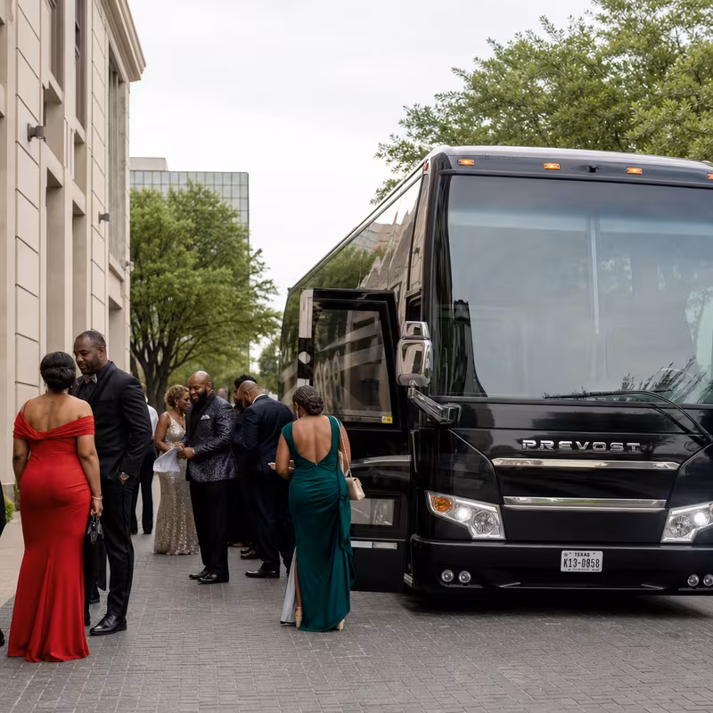 Private event transportation